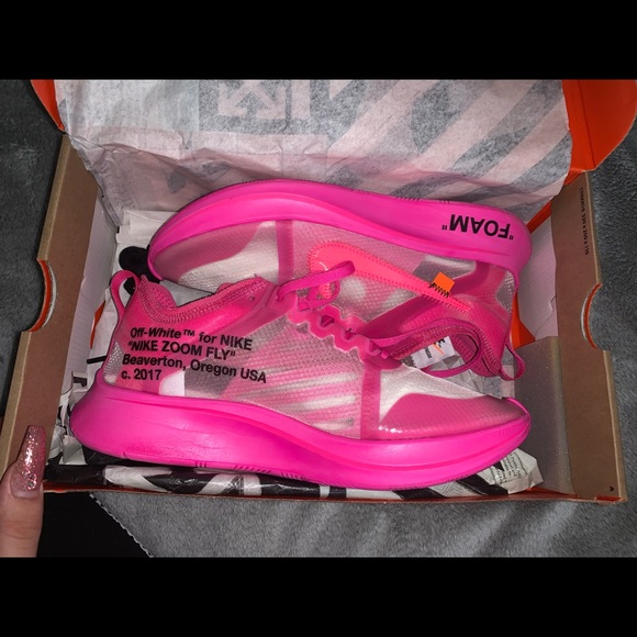 Off-White Shoes - Nike OFF-WHITE x Zoom Fly “Tulip Pink”